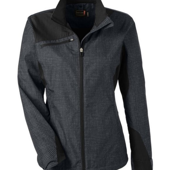 NWT: North End Ladies' Sprint Interactive Printed Lightweight Jacket, L - Picture 4 of 4